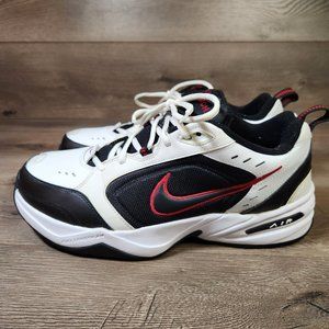 Nike Air Monarch IV Men's Size 14 4E WIDE White Black Red